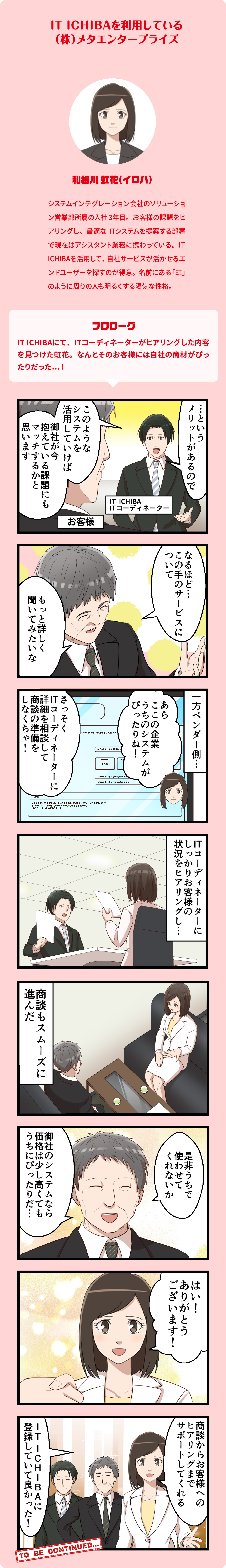 IT ICHIBAを利用している（株）メタエンタープライズ